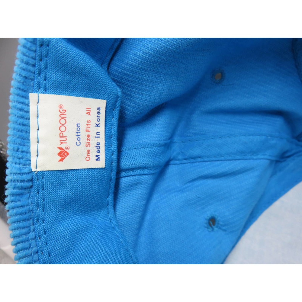 Vintage Corduroy Baseball Snapback Hat Telluride Colorado Yupoong Korea Mint - Picture 11 of 13